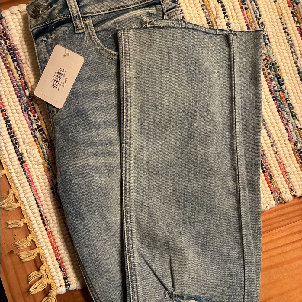 Sneak Peek Light Blue High Rise Slim fit Denim Jeans, size 26 NWT - Picture 7 of 10